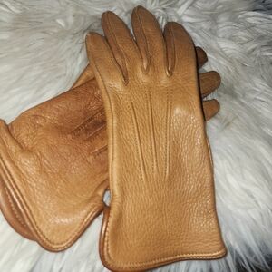 Vintage Fowne Deerskin Gloves S